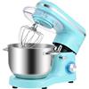 Kitchen in the box Impastatrice Planetaria, 6,2 Litri Impastatrice Professionale 1400W, 6 Velocità con Uncino Impastatore, Mescolatore e Frusta Sbattitrice (Blu)