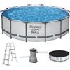 Bestway Steel Pro Max 56950 - Piscina Rotonda per 7-8 Persone