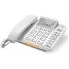 Gigaset DL380 - Un Telefono Facile da Usare con Tasti Grandi - 4 tasti di selezione diretta programmabili (A - D) - Rubrica, Bianco [Versione Italiana]