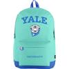 DOHE ‎DOHE - Zaino scolastico ergonomico - Grande capacità (18L), 5 tasche, scomparto per laptop/tablet, schienale e spallacci rinforzati - Yale University Dog