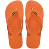 Havaianas - Brasil, Infradito Classiche, Comode E Resistenti, Tributo Alla Coppa Del Mondo Del 1998, Cinturini Con Bandiera Del Brasile, Suola Antiscivolo Con Strisce Del Brasile, Unisex Adulti