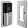 Mars Outpost Targa da parete compatibile con Battery Video Doorbell Plus/Pro e Doorbell 1/2/2. Gen/3/3 Plus/4 (Grigio Metal)