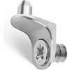 NIMA PARTS Supporto per pavimento con vite, 20 pezzi, Made in Germany