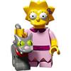 LEGO The Simpsons Series 2 Collectible Minifigure 71009 - Lisa Simpson (Snowball II Cat) by LEGO