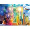AveJoys Puzzle per adulti 1000 pezzi Statua della Libertà 70x50 cm puzzle per adulti gioco educativo sfida giocattolo 1000 pezzi puzzle per adulti bambini