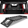 Hooke Road Portapacchi posteriore per bagagliaio, per Jeep Wrangler JK JL Unlimited 2007-2025 con 4 porte Hardtops