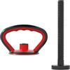Generic Maniglia Kettlebell Barra Kettlebell Manubri Push Up Impugnatura Regolabile Kettlebell per Palestra di Casa Viaggi Bodybuilding Sollevamento Pesi, 1 Maniglia per Kettlebell