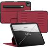 ZUGU CASE ZUGU Custodia per iPad Pro 11 (M4 / M5) 2024/2025 Cover Protettiva Sottile con 8 Angoli Regolabili Magnetico, Ricarica di Apple Pencil, Auto Svegliati/Sonno [ Rosso ciliegia ]