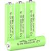 PKCELL Batteria ricaricabile AAA 300 mAh NI-MH 1,2 V, batteria precaricata per lampada solare da giardino, 4 pezzi