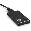 ADWITS USB 3.0 UASP a mSATA 3030/3050 Adattatore SSD SuperSpeed, custodia esterna in alluminio per disco rigido esterno per Samsung 850 EVO KingSpec Kingston Unità a stato solido e altro, Nero