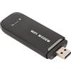 ASHATA 4G USB WiFi Extender, 5G 2.4G Dual Band Ripetitore Mobile Hotspot, Slot per Schede SIM, Supporto 10 Utenti, Adattatore di Rete Portatile per PC Desktop Laptop