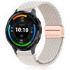 PaceBid 22mm Nylon Cinturino per Garmin Venu 4 45mm/Venu 3/2/Forerunner 265 | per Forerunner 255/255 Music,Amazfit Balance 3/2/Bip 6/5/Bip Max/GTR 4/3,Intrecciato Magnetico Elastico Cinturini, Starlight
