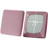 SYLC Copriseduta Divano con Cravatte, Elasticizzato Copricuscino in velluto, Antiscivolo copridivano per Carovana Protezione Fodera per Cuscino (Rose,Large 1 seater)