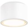 GeyouLux Faretti LED Soffitto 6W 680LM Faretti da Soffitto 3000K Bianco Caldo Faretto LED Interno Ø95x55mm Plafoniera led Soffitto in Alluminio per salone corridoio cucina salotto, Bianco