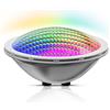 LyLmLe Led Piscina PAR56,30W Luce per Piscina Acciaio inossidabile 316L Sincronizzatore RGB Lampada,Multicolore Subacquea a LED Illuminazione Impermeabile IP68,12V AC(Non includere controller)