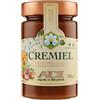 ADI Apicoltura ADI BIO - Cremiel Bio, Crema Spalmabile con Miele di Acacia Biologico e Nocciole Piemonte IGP - Perfetta per Dolci, Pancake e Crepes e pane - 250g