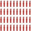 PATIKIL Tiro con Arco Freccia Cocca 6.2mm 0.244, 40pz Inserto Freccia Cocca Sostituzione per Tiro, Rosso