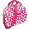 AGATHA RUIZ DE LA PRADA - Beauty Case da Viaggio Donna e Uomo Abs - Valigia Portare a Mano Beauty Case Rigido con Maniglia Superiore e Tracolla Regolabile - Elegante Beauty Case Donna da Viagg, Fucsia