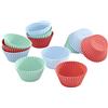 Lurch 83013 FlexiForm per Muffin, Set, Silicone, Rosa, 7,5 x 7,5 x 7 cm