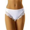 Wolbar Mutande Classiche A Vita Alta WB10, Bianco,M