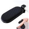 jinminamz Supporto per Bracciolo da Scrivania, Bracciolo Regolabile da Scrivania, Estensione per Scrivania per Computer, Poggiapolsi Ergonomico per Computer per Casa e Ufficio, Nero