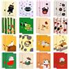 MEIYIFAN 48 Pezzi Mini Quaderno(8,5 x 12 cm),Block Notes Tascabile,Tascabile Piccolo Blocchetti per Scuola, Ufficio, Viaggi (A6)