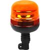 AOHEWEI Luce di segnalazione LED ambra, 8 modalità lampeggianti e 2 modalità rotanti 12/24V 42 LED lampada stroboscopica per agricole veicoli commerciali scolastici trattori escavatori e camion