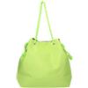 Me-Fui ME FUI Borse Donna Verde Borsa mare in tinta unita con ricamo logo UNI