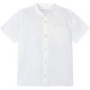 Mayoral Camicia m/c c/Coreana per Bambini e Ragazzi Crema 6 Anni (116cm)