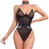 BGFIPAJG Reggiseno Schiena Scoperta con Ferretto Pancera Mutande Intimo Contenitiva Donna Vita Alta Perizoma Camicia Body Lingerie Sexydonna Hot Senza Spalline Bianco 5 Coppa D Push Up Pizzo