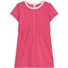 Petit Bateau A0d6k Abito A Maniche Corte, Peonia, 10 Anni Bambina