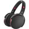 SENNHEISER Cuffie microfono bluetooth Sennheiser HD SERIES 458Bt Black e Red -SPEDIZIONE IMMEDIATA-