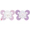 CHICCO (ARTSANA SPA) CHICCO SUCCHIETTO COMFORT GIRL IN SILICONE 6-16 MESI 1 PEZZO