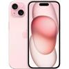 APPLE IPHONE 15 256GB ROSA 5G SMARTPHONE PINK A16 BIONIC ORIGINALE ITALIA APPLE