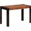MOBCANT Tavolo da Pranzo, Tavoli allungabili Tavoli pieghevoli Tavoli da bar Tavoli girevoli Utilizzabile per Cucina Appartamento Salone Sala da pranzo ambra 120x60x76 cm in Legno Massello di Mango