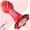 Generico Plug Analesex Toys Plug Anale Sex Toys Dildo Anale Anello Vibrante Per Lei e Lui Prostata Massaggio Uomo Stimolatore Prostatico Maschile Sexy Shop Elettrico, USB-B1103