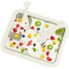 Eabdice Macchina per Gelato Istantaneo, Rolled Ice Cream Maker, Piastra Gelato Roll, Ice Cream Rolls Machine, Piastra Fredda Per Gelato con 2 Spatole per Sorbetto Yogurt