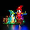 BrickBling Set di luci a LED compatibile con Lego The Parrot Houses 21282 (senza modello), set di illuminazione decorativa compatibile con Minecraft The Parrot Houses giocattolo creativo