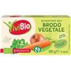 Vivibio, Preparato per brodo vegetale bio, senza glutine, 66g