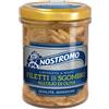 Nostromo Filetti di Sgombro all'Olio di Oliva 190g - Qualità Superiore, Ricchi di Omega 3, Senza Conservanti, Lavorati a Mano, Vasetto in Vetro