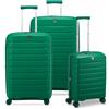 Roncato B-flying Set Valigie (grande, Medio, Cabina) - Verde Brillante