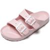 JOMIX Ciabatte Donna Estive Comode Ciabatte Mare Donna Ciabatte Gomma Donna Casa Piscina Spiaggia SD2211 (D rosa, 36)