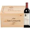 Tenuta San Leonardo | Trentino San Leonardo Rosso Vigneti delle Dolomiti IGT 2020 6 bottiglie in cassetta di legno 4,5 l