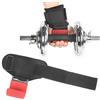 Hapivida 1pcs Grips Power Hook Gancio per Sollevamento Pesi Antiscivolo per Bodybuilding, Allenamento della Forza, Stacchi, Trazioni del Mento Ed Esercizi(Rosso)