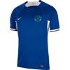 Chelsea DX2685-496 CFC M NK DF STAD JSY SS HM T-Shirt Uomo Rush Blue/White/Club Gold XS
