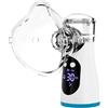 FONCBIEN Aerosol Portatile Silenzioso - Dispositivo Nebulizzatore Digitale con LCD Display per Adulti e Bambini, con 2 Maschere e Boccaglio