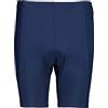 CMP - Pantaloncini Elasticizzati da Bici da Donna, Blue, 40
