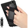 MoKo Cinturino Universale per 6 - 8 E-Reader e tablet, Cinturino Morbido da Mano Supporto Leggero con Fascetta Elastica Impugnatura per Tablet ad Alta Elasticità, Nero