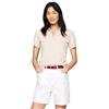 Tommy Hilfiger Maglietta Polo Maniche Corte Donna Slim Fit, Rosa (Light Pink), M