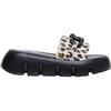 Liu Jo Jeans Ciabatta Liu-Jo platform animalier con catena DS24LJ39 VA4186E0894 N9163 39
